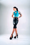 Sleeveless Cut-Out Top With Zipper