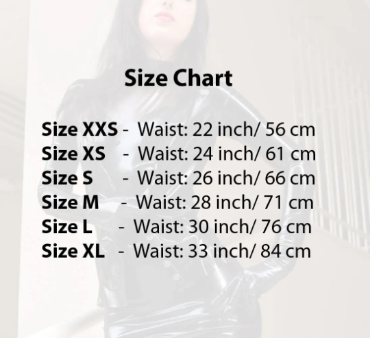Latex Mini Flared - Half Circle Skater Skirt