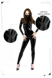 Nipple Zipper Set for Latex Catsuit